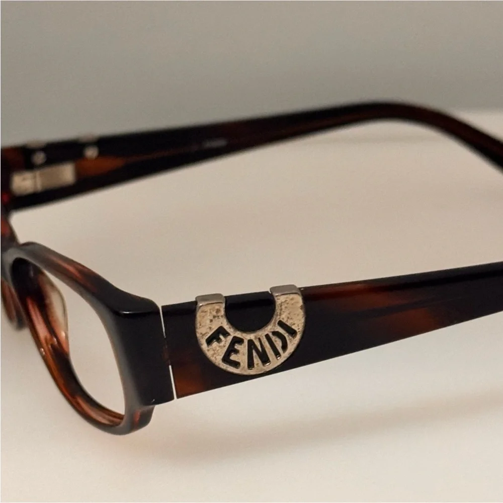 Authentic FENDI luxury designer vintage prescription eyeglasses frames